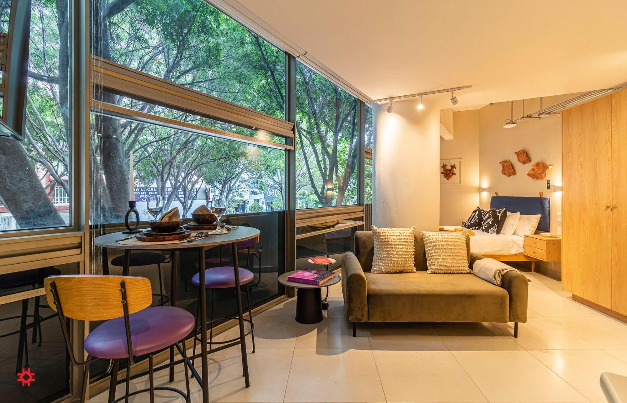 Casa Roma By Kukun Apartment Kota Meksiko Bagian luar foto